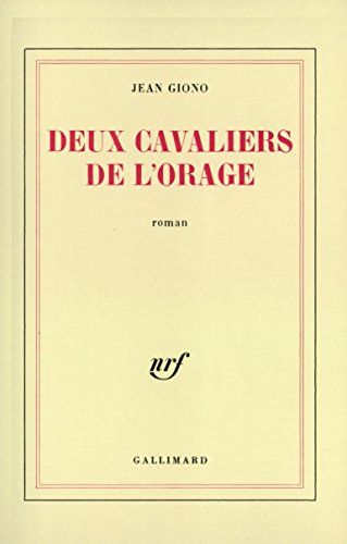 9782070228362: Deux cavaliers de l'orage