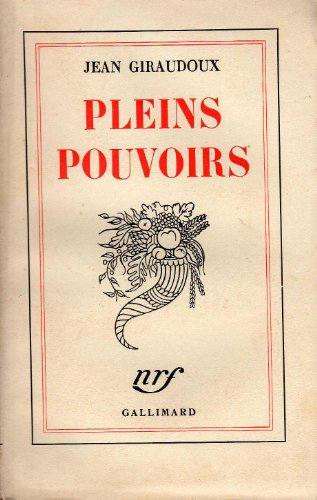 9782070228430: Pleins pouvoirs