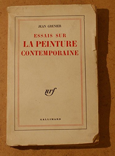 Stock image for Essais sur la peinture contemporaine for sale by Au bon livre