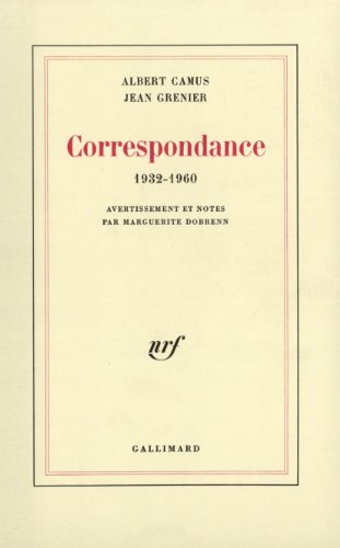Stock image for Correspondance 1932-1960 for sale by Au bon livre