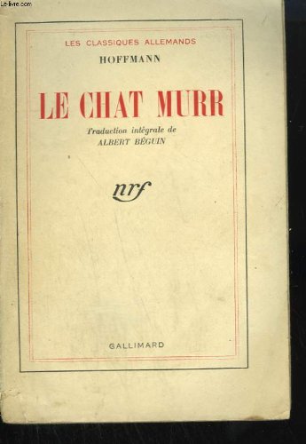 9782070232345: Le chat Murr