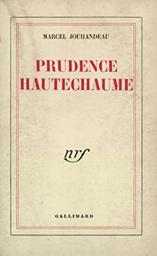 9782070234134: PRUDENCE HAUTECHAUME