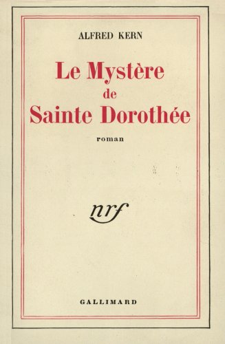 9782070235506: Le Mystre de Sainte Dorothe