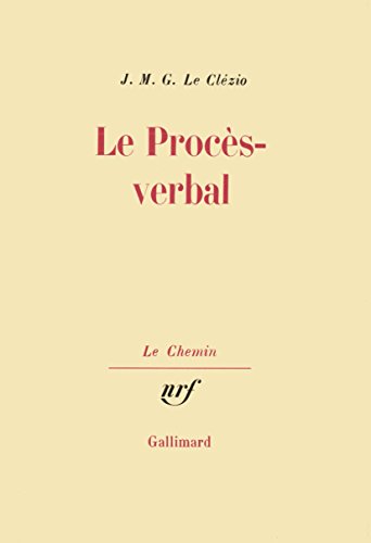 9782070238217: Le Procs-verbal