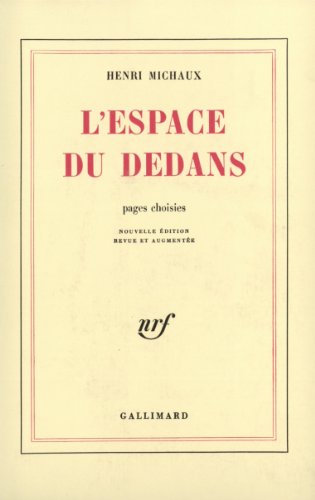 9782070244508: L'Espace du dedans: (1927-1959)