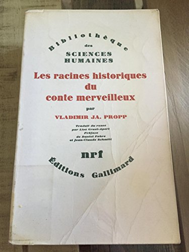Stock image for Les Racines historiques du conte merveilleux for sale by Ammareal