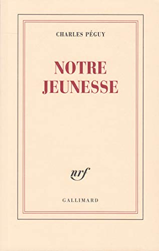 Stock image for Notre jeunesse [FRENCH LANGUAGE - Soft Cover ] for sale by booksXpress