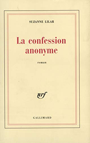 Imagen de archivo de La confession anonyme a la venta por Ammareal