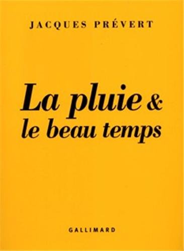 Stock image for La pluie et le beau temps for sale by Revaluation Books