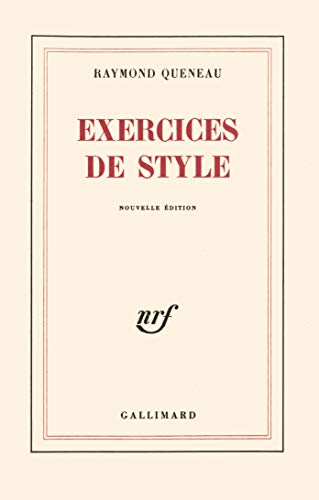 9782070253104: Exercices de style