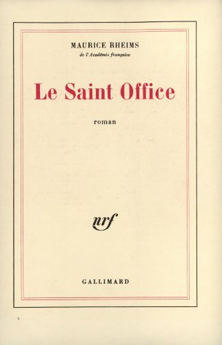 Beispielbild fr Le Saint Office zum Verkauf von Librairie Th  la page