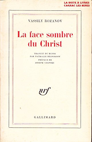 9782070256150: La Face Sombre Du Christ