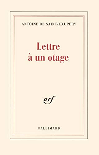 Stock image for Lettre à un otage for sale by WeBuyBooks