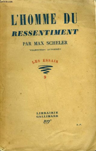 9782070258048: L'Homme du ressentiment