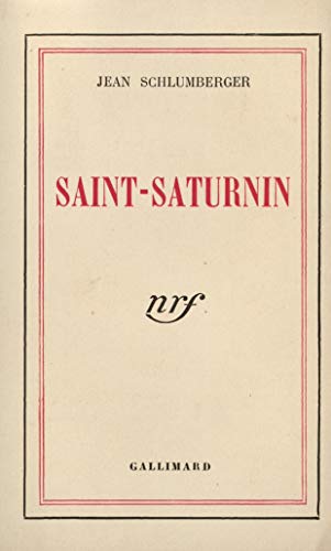 9782070258192: Saint-Saturnin