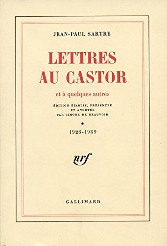 Beispielbild fr Lettres au Castor et a quelques autres 1: 1926-1939 zum Verkauf von WorldofBooks