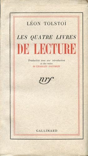 9782070262960: LES QUATRE LIVRES DE LECTURE