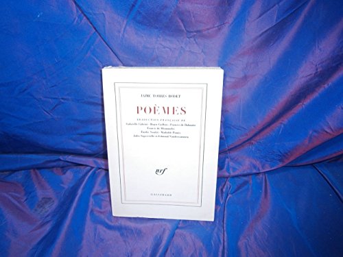 POEMES (BLANCHE) (9782070263059) by TORRES BODET, JAIME