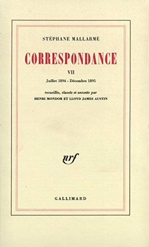 Correspondance: Juillet 1894 - Décembre 1895 (Volume VII (7)).