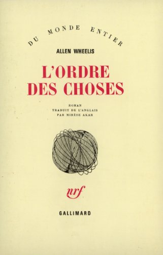 Imagen de archivo de L'ordre des choses a la venta por medimops