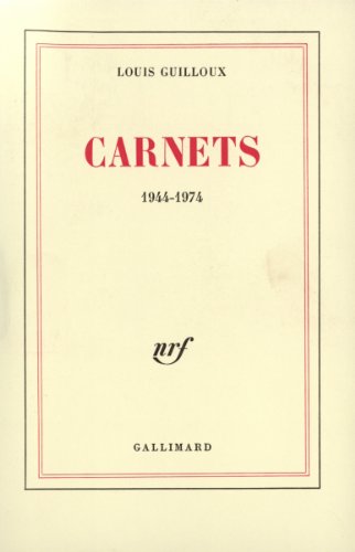 Beispielbild fr Carnets: 1944-1974 zum Verkauf von Anybook.com