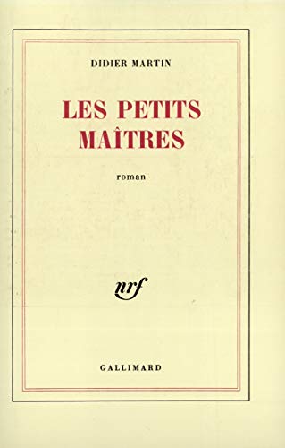 Stock image for Les petits matres for sale by medimops