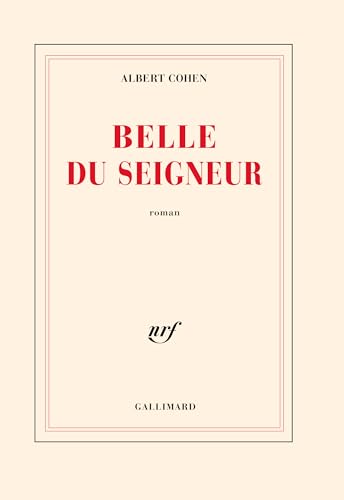 9782070269174: Belle du Seigneur