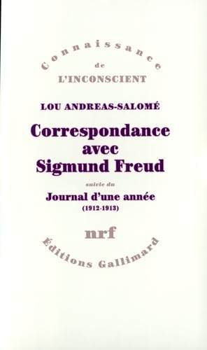 Imagen de archivo de Correspondance avec Sigmund Freud suivie du Journal d'une anne (1912-1913) a la venta por librairie le Parnasse