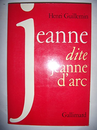 Jeanne dite Jeanne D arc - Guillemin, Henri