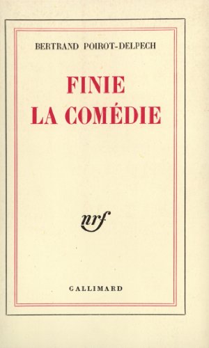 9782070272891: Finie la comdie