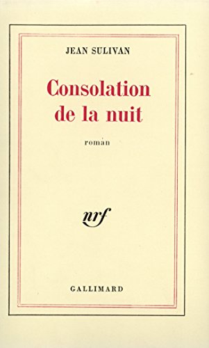 Beispielbild fr Consolation de la nuit zum Verkauf von Ammareal