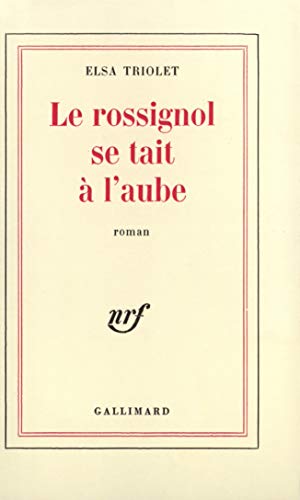 Stock image for Le rossignol se tait laube for sale by Best and Fastest Books