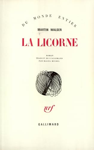 LA LICORNE (9782070274246) by WALSER, MARTIN