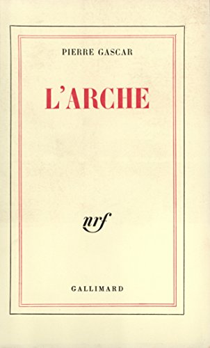 Beispielbild fr L'Arche zum Verkauf von Ammareal