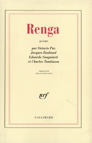 Imagen de archivo de Renga a la venta por Zubal-Books, Since 1961