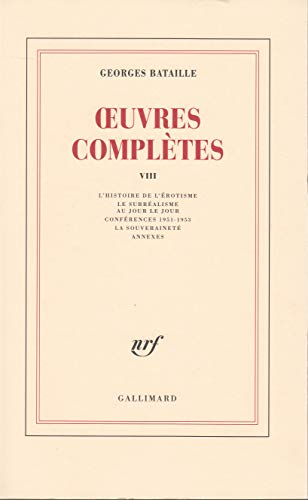9782070278831: Œuvres compltes (Tome 8)