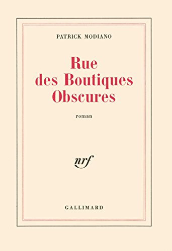 9782070283835: Rue des Boutiques Obscures