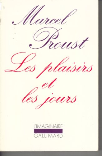 Imagen de archivo de Les Plaisirs et les Jours a la venta por Anybook.com