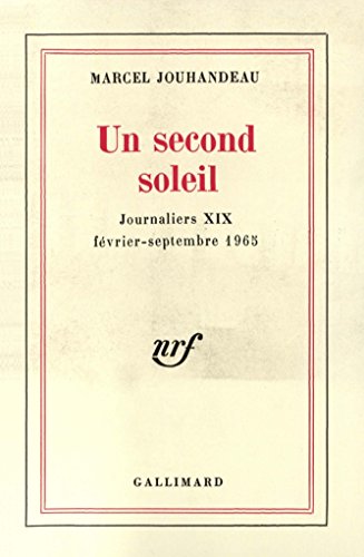 9782070288250: Un second soleil: (Fvrier - Septembre 1965)