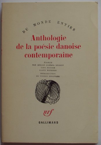 Stock image for Anthologie de la posie danoise contemporaine for sale by La bataille des livres