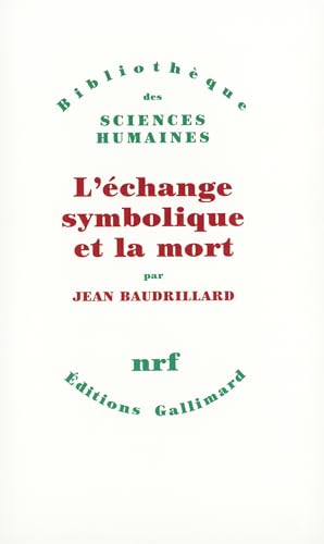 9782070293476: L'change symbolique et la mort