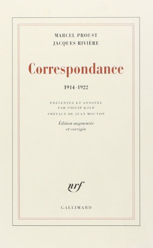 9782070294206: Correspondance 1914-1922