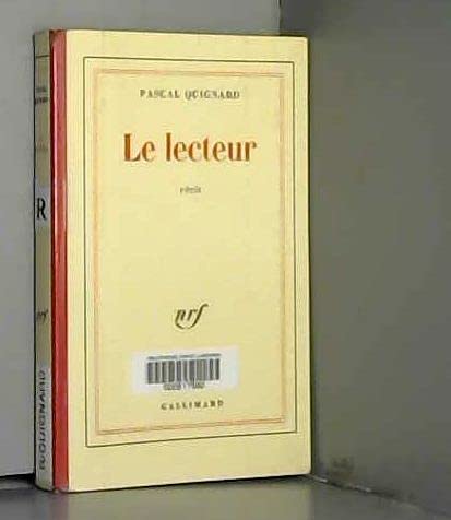 Stock image for LE LECTEUR for sale by Raritan River Books