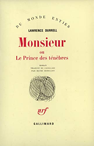 9782070295159: Monsieur ou Le Prince des Tnbres