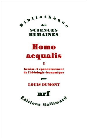 Stock image for Homo A qualis (BIBLIOTHEQUE DES SCIENCES HUMAINES) for sale by HPB-Red
