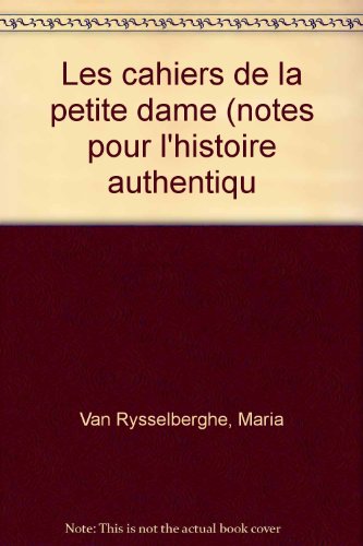 Stock image for Les cahiers de la petite dame for sale by Au bon livre