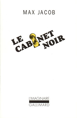 Imagen de archivo de Le Cabinet noir: Lettres avec commentaires [Mass Market Paperback] Jacob,Max a la venta por LIVREAUTRESORSAS