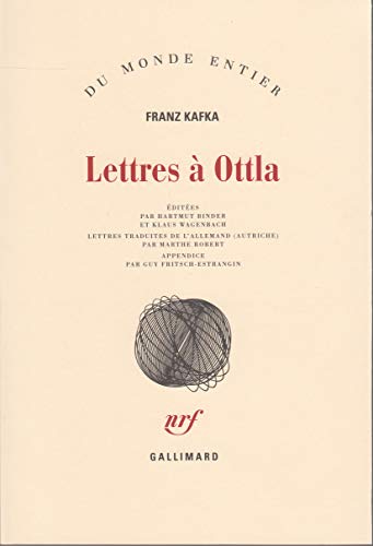 9782070297085: Lettres  Ottla et  la famille