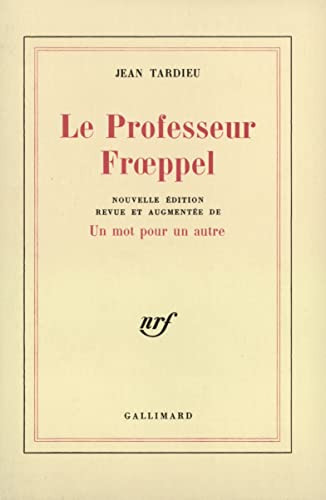 9782070297580: Le Professeur Froeppel