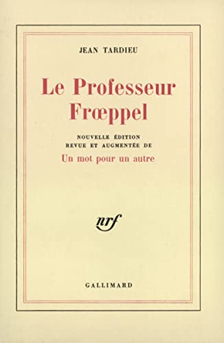 Stock image for Le Professeur Froeppel for sale by Librairie Th  la page